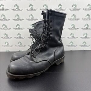 Altama Black Leather Military Combat‎ Tactical Work Boots Mens